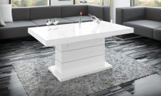 MATERA LUX coffee table (high gloss/super matt/wood-like decor)